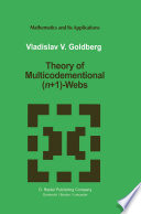 Theory of Multicodimensional (n+1)-Webs /