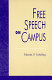 Free speech on campus /