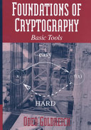 Foundations of cryptography : basic tools /