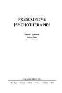 Prescriptive psychotherapies /