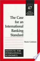 The case for an international banking standard /