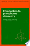 Introduction to phosphorus chemistry /