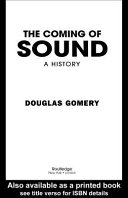 The coming of sound : a history /