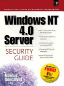 Windows NT 4.0 server security guide /