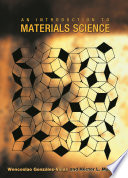 An introduction to materials science /