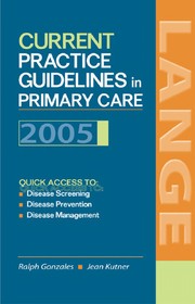 Current practice guidelines in primary care.