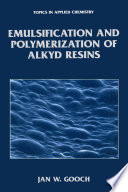 Emulsification and polymerization of alkyd resins /