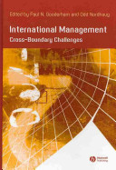 International management : cross-boundary challenges /