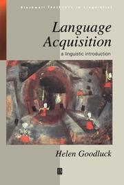 Language acquisition : a linguistic introduction /