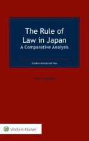 The rule of law in Japan : a comparative analysis /
