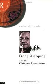 Deng Xiaoping and the Chinese revolution : a political biography /