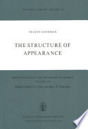 The Structure of Appearance /