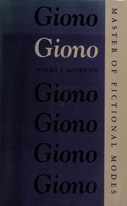 Giono: master of fictional modes /