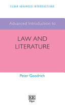 Advanced introduction to law and literature /