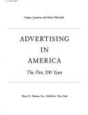 Advertising in America : the first 200 years /