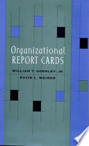 Organizational report cards /