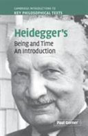 Heidegger's Being and time : an introduction /