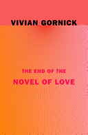 The end of the novel of love /