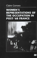 Women's representations of the Occupation in post-'68 France /
