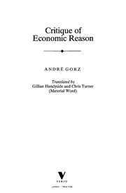 Critique of economic reason /