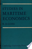 Studies in maritime economics /