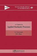 A course in applied stochastic processes /