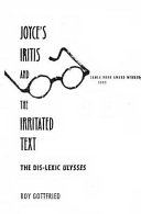 Joyce's iritis and the irritated text : the dis-lexic Ulysses /