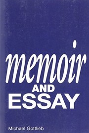 Memoir and essay /