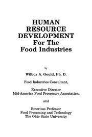 Human resource development for the food industries /