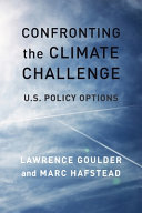 Confronting the climate challenge : U.S. policy options /