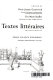 Premiers textes litteraires /