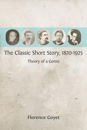 The Classic Short Story, 1870-1925 : Theory of a Genre /