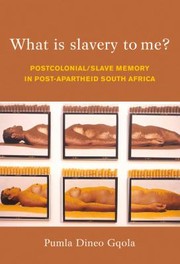 What is slavery to me? : postcolonial/slave memory in post-apartheid South Africa /