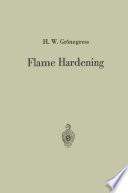 Flame hardening /