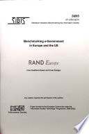 Benchmarking e-government in Europe and the US /