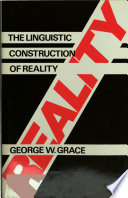 The linguistic construction of reality /