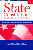 State constitutions for the twenty-first century.