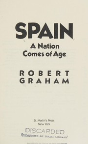 Spain : a nation comes of age /