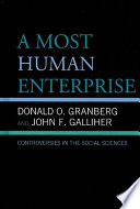 A most human enterprise : controversies in the social sciences /