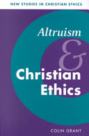 Altruism and Christian ethics /