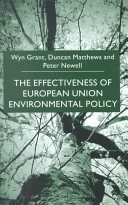 The effectiveness of European union environmental policy /