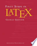 First steps in LaTeX /