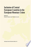 Inclusion of Central European Countries in the European Monetary Union /