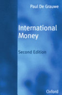 International money : postwar trends and theories /