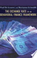 Exchange rate in a behavioral finance framework /