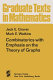 Combinatorics with emphasis on the theory of graphs /