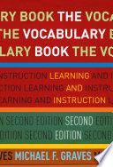 The vocabulary book : learning and instruction /