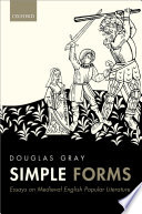 Simple forms : essays on medieval English popular literature /