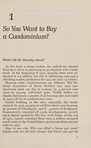 Condominiums: how to buy, sell, and live in them /
