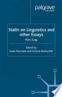 Stalin on linguistics and other essays /
